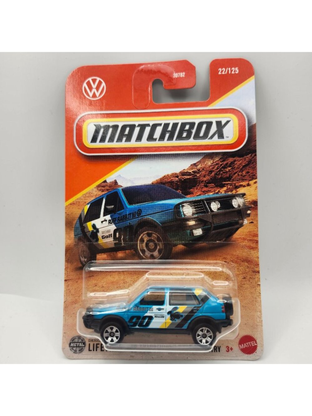 Matchbox 90 Volkswagen Golf Country Teal Blue 2025 22/125